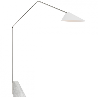 Lorna Extra Large Arc Floor Lamp (279|ARN 1530PN-WHT)