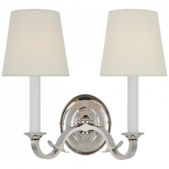Channing Double Sconce (279|TOB 2121PN-L)