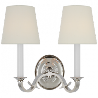 Channing Double Sconce (279|TOB 2121PN-L)