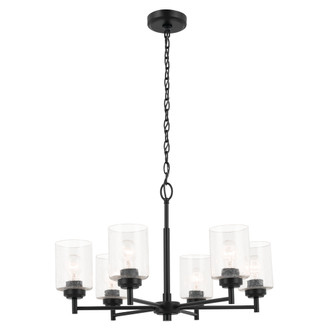 Chandelier 6Lt (2|52616BK)