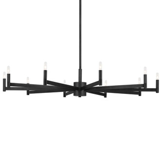 Chandelier 10Lt (2|52613BK)