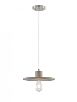 Sima - 1 Light Pendant in Metal with Cement (77|P1883-084C)