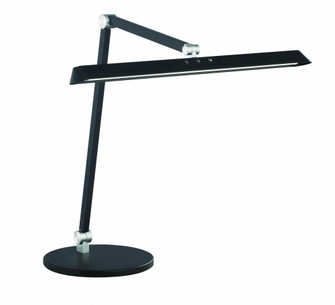 LED Table Lamp in Coal Black with Adjustable Height and Color Changing Technology (77|P1879-66A-L)