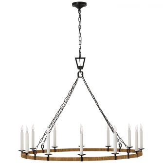 Darlana XL Wrapped Ring Chandelier (279|CHC 5874AI/NRT)