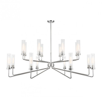 Baker 16-Light Chandelier in Polished Nickel (128|1-8862-16-109)