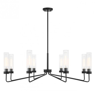 Baker 8-Light Chandelier in Matte Black (128|1-8860-8-89)