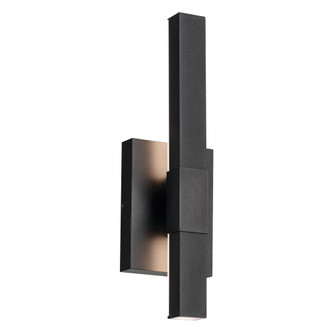 Nocar 16 inch LED Outdoor Wall Light in Textured Black (2|59143BKT)