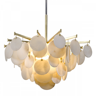 Serenity Chandelier (86|228-44-GL/SS)