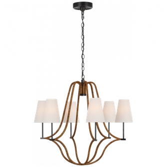 Biscayne Large Wrapped Chandelier (279|CHC 5581BZ/NRT-L)