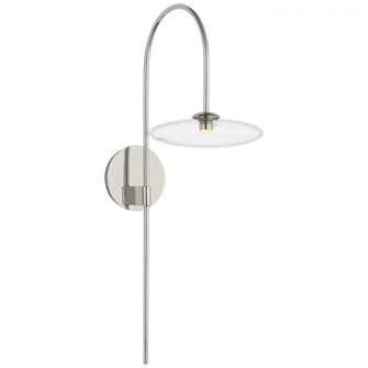 Calvino Arched Single Sconce (279|S 2692PN-CG)