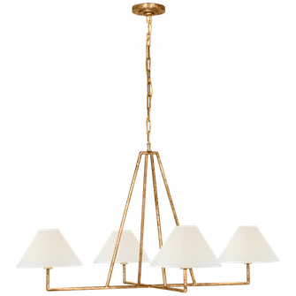 Ashton Extra Large Four Light Sculpted Chandelier (279|CHC 5335GI-L)