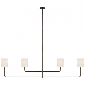 Go Lightly 70'' Four Light Linear Chandelier (279|BBL 5087BZ-L)