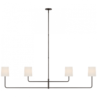Go Lightly 70'' Four Light Linear Chandelier (279|BBL 5087BZ-L)