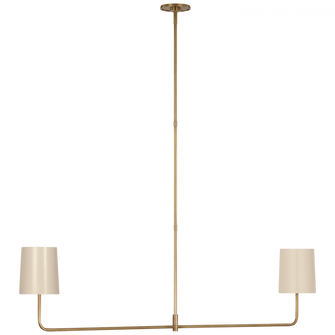 Go Lightly 54'' Two Light Linear Chandelier (279|BBL 5085SB-CW) Go Lightly 54'' Two Light Linear Chandelier (279|BBL 5085SB-CW)