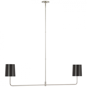 Go Lightly 54'' Two Light Linear Chandelier (279|BBL 5085PN-BZ)