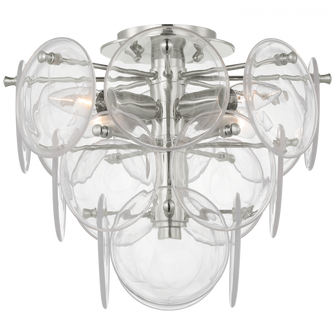 Loire Medium Tiered Flush Mount (279|ARN 4450PN-CSG)
