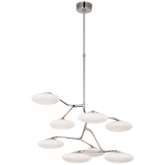 Brindille XL Entry Chandelier (279|CD 5020PN-WG)
