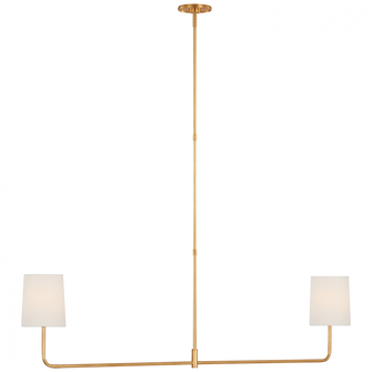 Go Lightly 54'' Two Light Linear Chandelier (279|BBL 5085G-L)