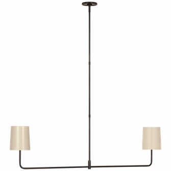 Go Lightly 54'' Two Light Linear Chandelier (279|BBL 5085BZ-CW)