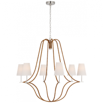 Biscayne Extra Large Wrapped Chandelier (279|CHC 5583PN/NRT-L)