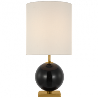 Elsie Small Table Lamp (279|KS 3013BLK-L)