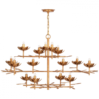 Clementine 48'' Low Wide Tiered Chandelier (279|JN 5161AGL)