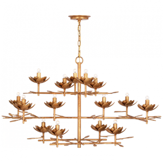 Clementine 48'' Low Wide Tiered Chandelier (279|JN 5161AGL)