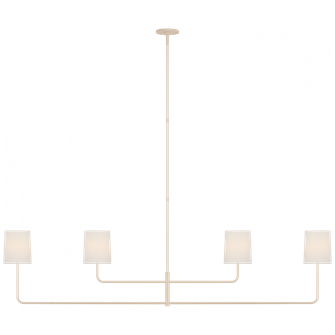 Go Lightly 70'' Four Light Linear Chandelier (279|BBL 5087CW-L)