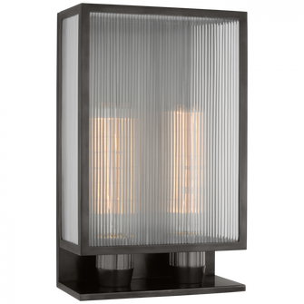 York 16'' Double Box Outdoor Sconce (279|BBL 2187BZ-CRB)