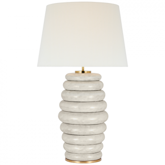 Phoebe Extra Large Stacked Table Lamp (279|KW 3621AWC-L)