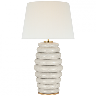 Phoebe Extra Large Stacked Table Lamp (279|KW 3621AWC-L)