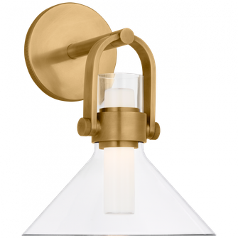 Larkin Small Empire Bracketed Sconce (279|IKF 2452HAB-CG)