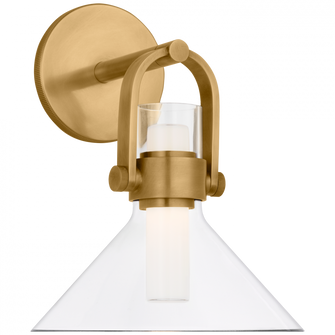 Larkin Small Empire Bracketed Sconce (279|IKF 2452HAB-CG)