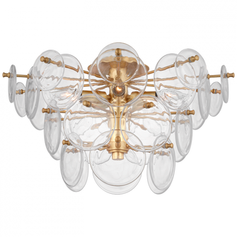 Loire Large Tiered Flush Mount (279|ARN 4451G-CSG)