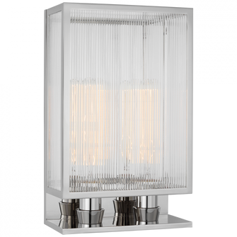 York 16'' Double Box Sconce (279|BBL 2182PN-CRB)