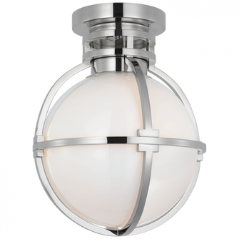 Gracie 10'' Captured Globe Flush Mount (279|CHC 4483PN-WG)