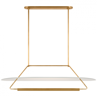 Teline 54'' Oval Linear (279|KW 5107AB/WHT)