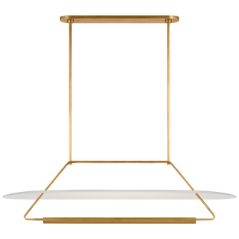 Teline 54'' Oval Linear (279|KW 5107AB/WHT)