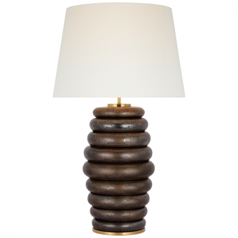 Phoebe Extra Large Stacked Table Lamp (279|KW 3621CBZ-L)