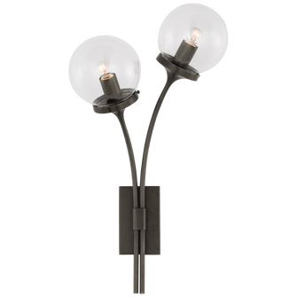 Prescott Left Sconce (279|KS 2407BZ-CG)