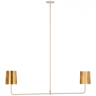 Go Lightly 54'' Two Light Linear Chandelier (279|BBL 5085CW-G)