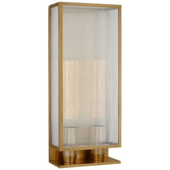 York 24'' Double Box Outdoor Sconce (279|BBL 2188SB-CRB)