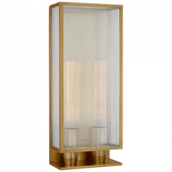 York 24'' Double Box Outdoor Sconce (279|BBL 2188SB-CRB)