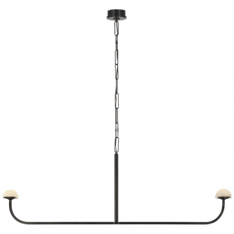 Pedra 56'' Linear Chandelier (279|KW 5625BZ-ALB)