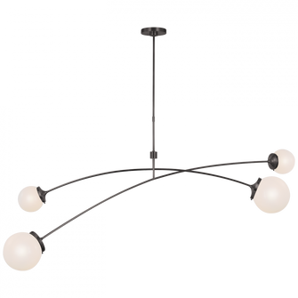 Prescott 62'' Linear Chandelier (279|KS 5406BZ-WG)