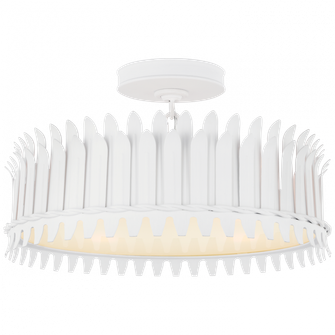 Leslie 16'' Semi-Flush (279|SK 4206PW)