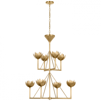 Alberto Medium Two Tier Chandelier (279|JN 5005AB)