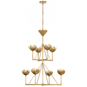 Alberto Medium Two Tier Chandelier (279|JN 5005AB)