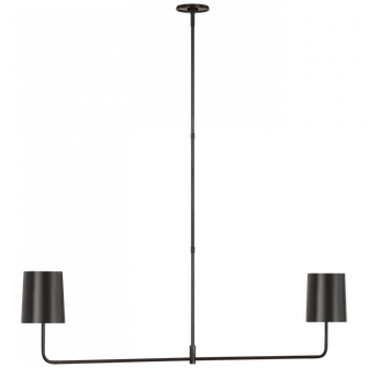 Go Lightly 54'' Two Light Linear Chandelier (279|BBL 5085BZ-BZ)