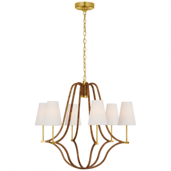 Biscayne Large Wrapped Chandelier (279|CHC 5581AB/NRT-L) Biscayne Large Wrapped Chandelier (279|CHC 5581AB/NRT-L)